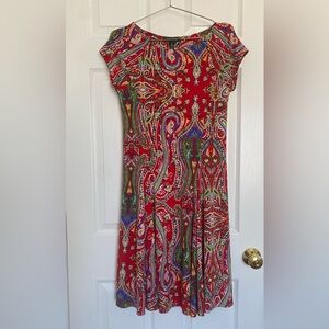 Ralph Lauren Paisley Dress